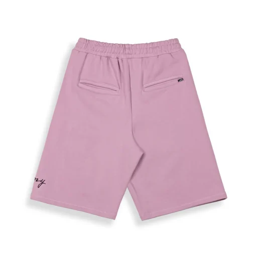 PANTALON CHANDAL GRIMEY GBSS189-LIC-SS25 SAVAGE DOMAIN FRENCH TERRY BAGGY SWEATSHORTS LILAC-lila